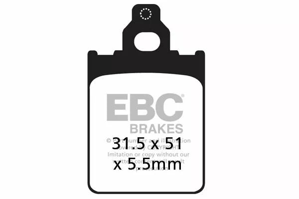 EBC Frein Pad Carbon Scooter SFAC186