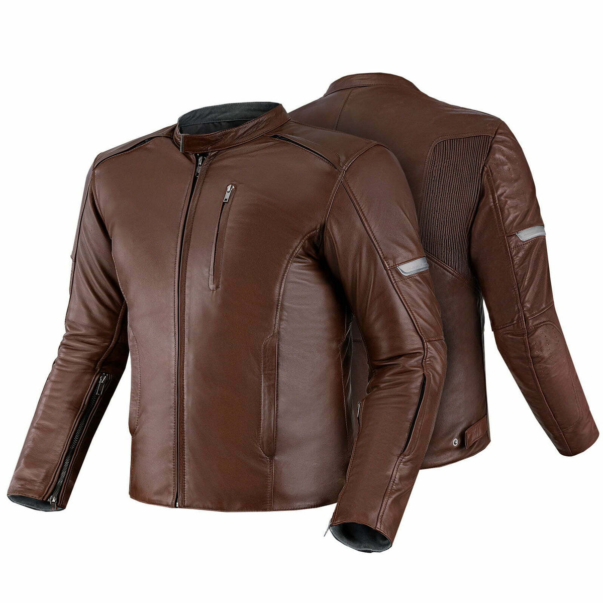 Hima MC-Lether Jacket Hunter + 2.0 Brown