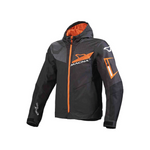 Macna Softshell MC Jacket Imbuz Black / Orange