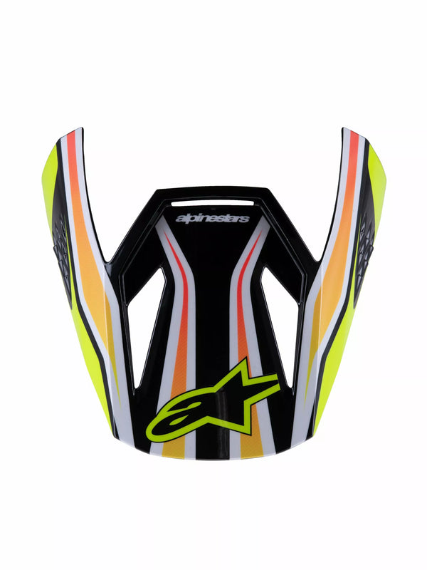 Visor Alpinestars (MX) SM3 WURX BLK / YL / B 8980725-1574-