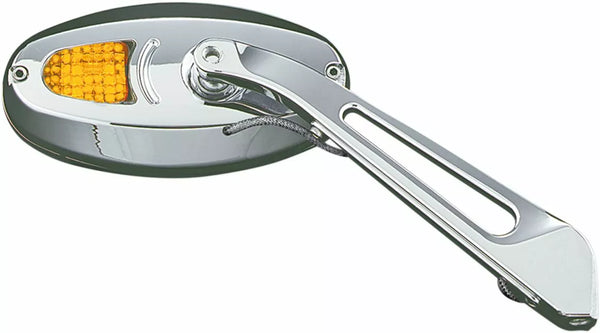 Kuryakyn T / Sgnlmirror Cure de crème glacée plate1431