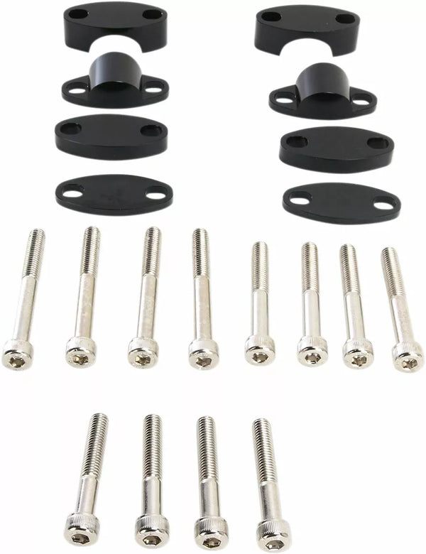 Moideau de kit de colliers IMGO 1 1/8 BLK 23-09381
