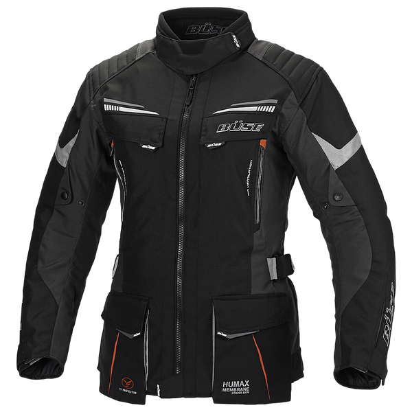 BUSE Women's Textile Mc-Jacket Lago Pro Black 