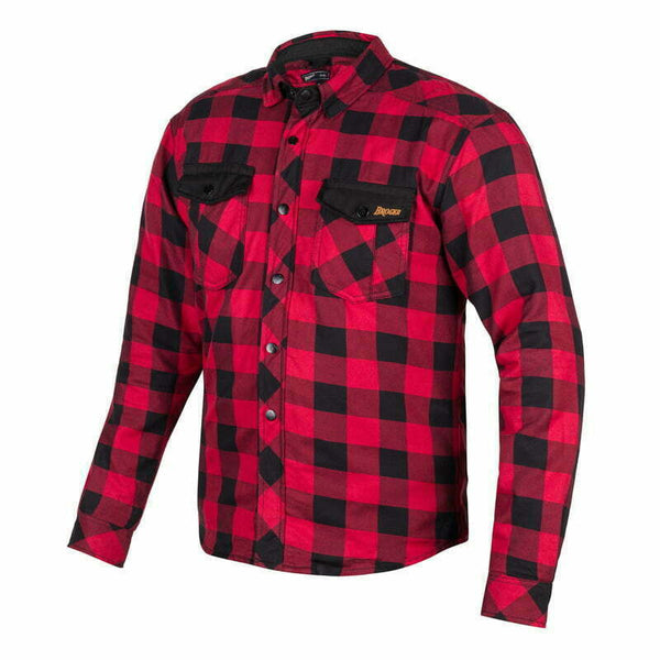 Broger Kevlar MC Shirt Alaska Red / Black