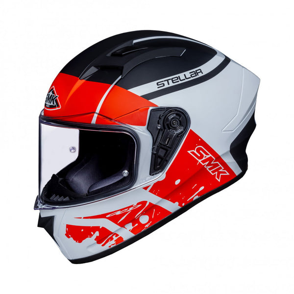 SMK Integral MC Casque Stellaire Squad noir / blanc