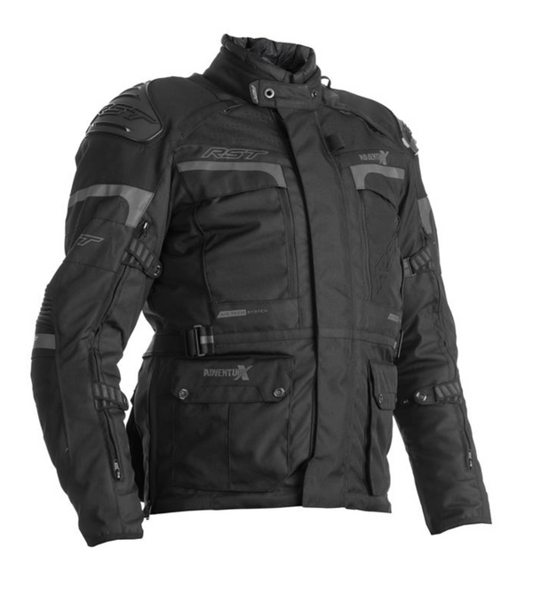 RST TEXTILE MC-JACKET Adventure-X Black