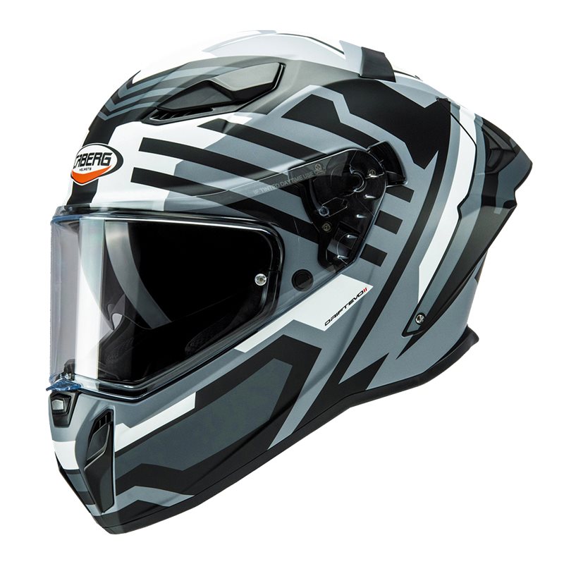 Casque Caberg Operation EVO II Horizon Matt Gray / Noir / White