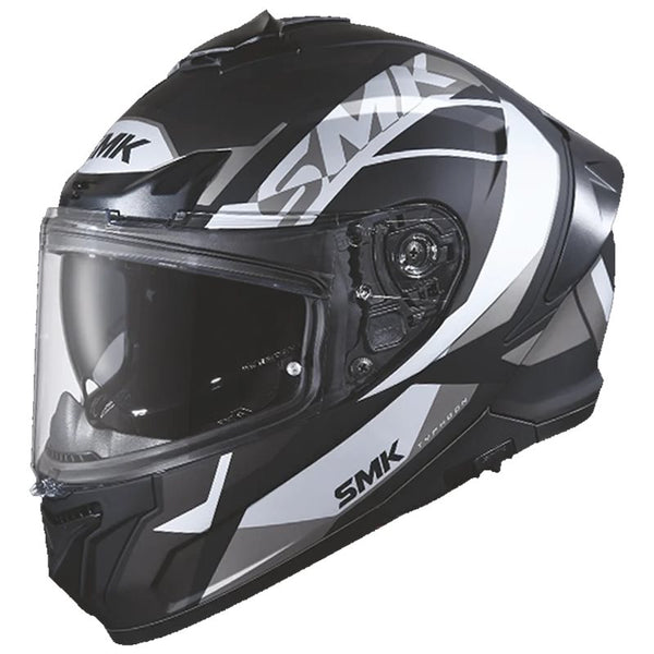 Casque Smk Typhoon Style Grey