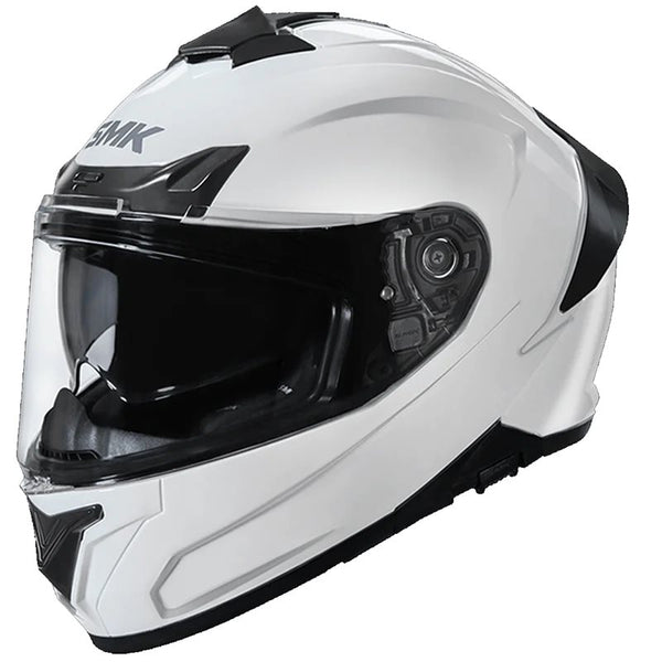 Casque smk typhon blanc