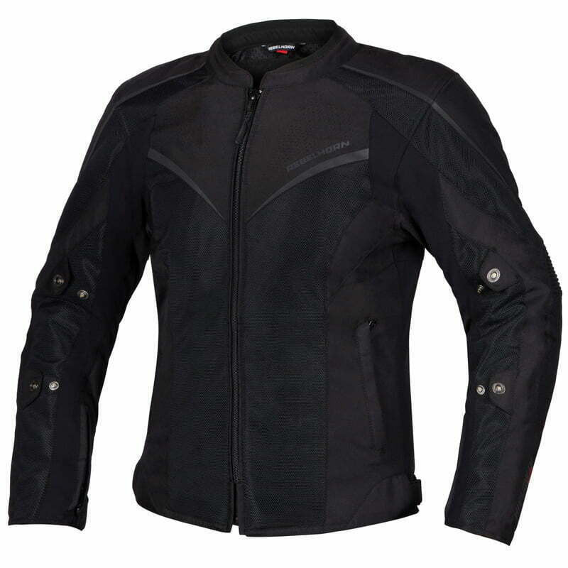 Rebelhorn Dam Textile MC Jacket Hiflow IV Black