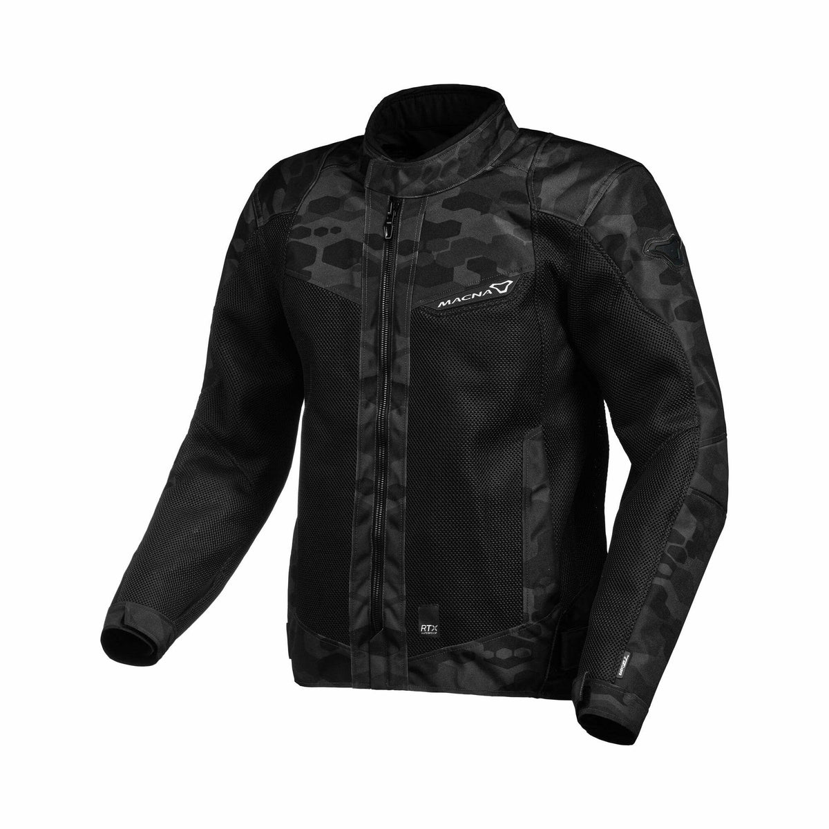 Macna Textile MC Jacket Empire Black / Camo