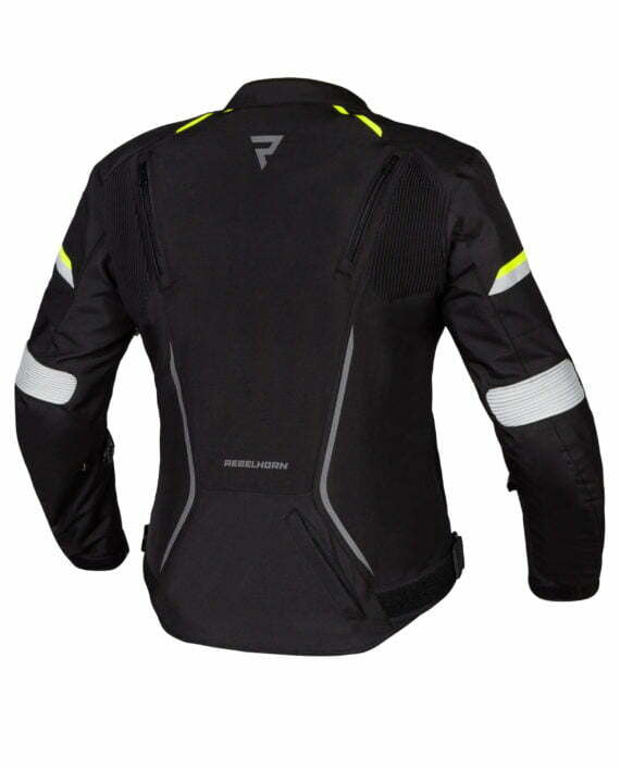 Rebelhorn Dam Textile MC jacket Blast Black /ICE /FLU