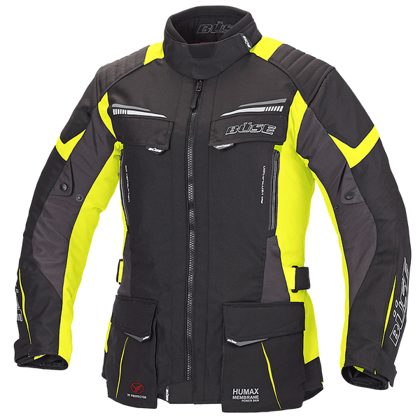 Büse Dam Textile MC Jacket Lago Pro Black / Flux