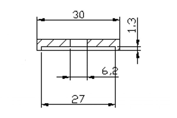 Adaptateur Merroir arrière Hi-Tech IV Mod. Suzuki