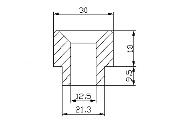 Adaptateur Broir arrière Hi-Tech IV BMW F800R 09-15