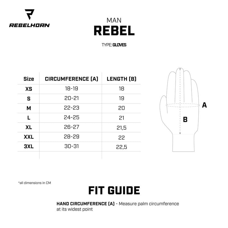 Rebelhorn sport mc gants