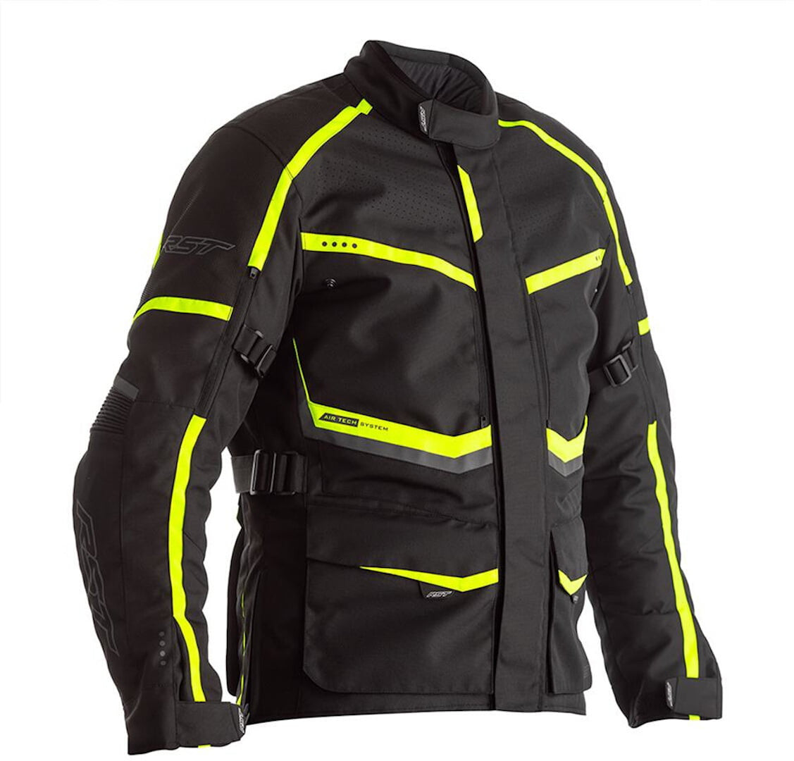 RST textile MC jacket Maverick Black /Flu