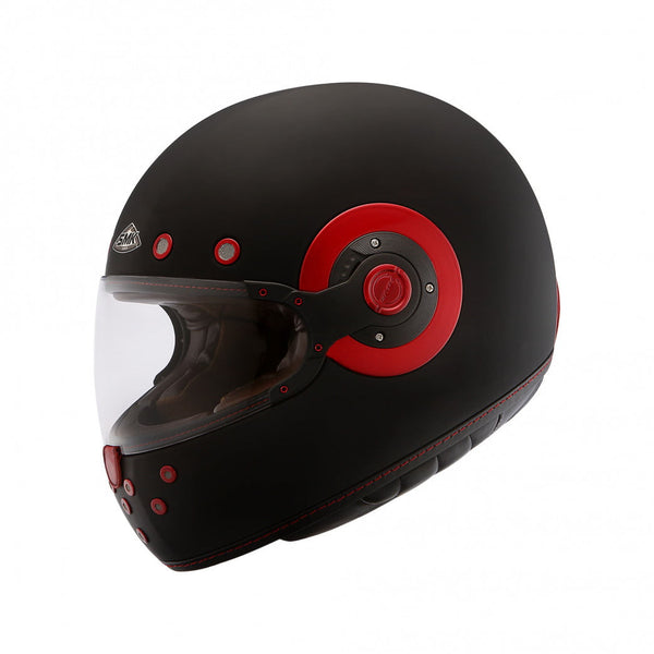 SMK Integral MC Casque Retro Black / Red
