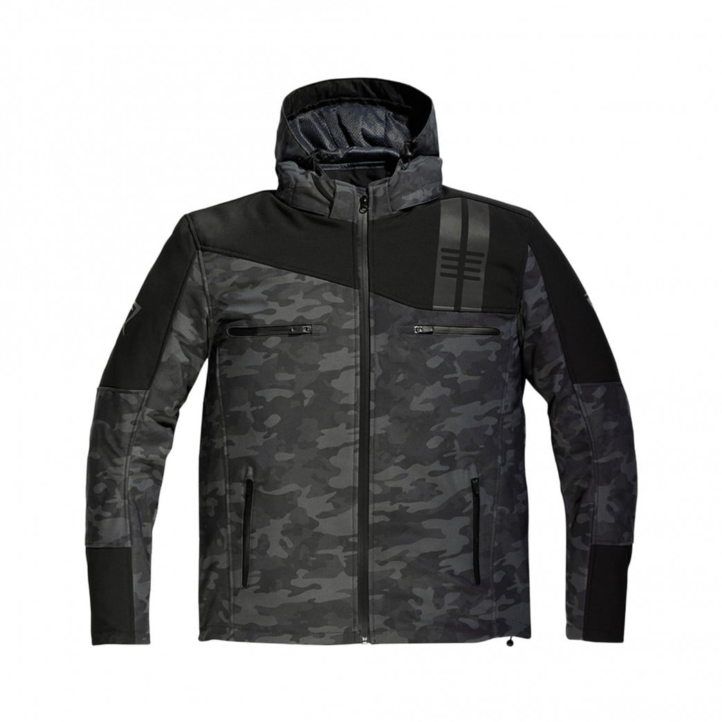 Diff softshell mc veste Jamie Black / Camo