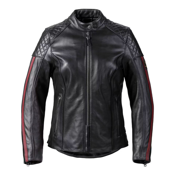 Triumph dames mc-cuer veste Braddan Sport Black