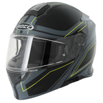 ROCC 831 Casque MC ouvert noir / grippe