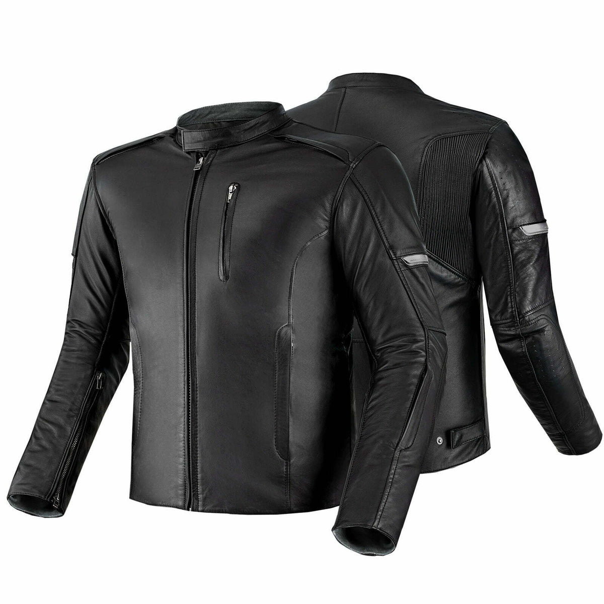 Hima MC-Lether Jacket Hunter + 2.0 Black