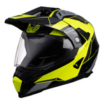 UFO Adventure MC Casque Black / Flux