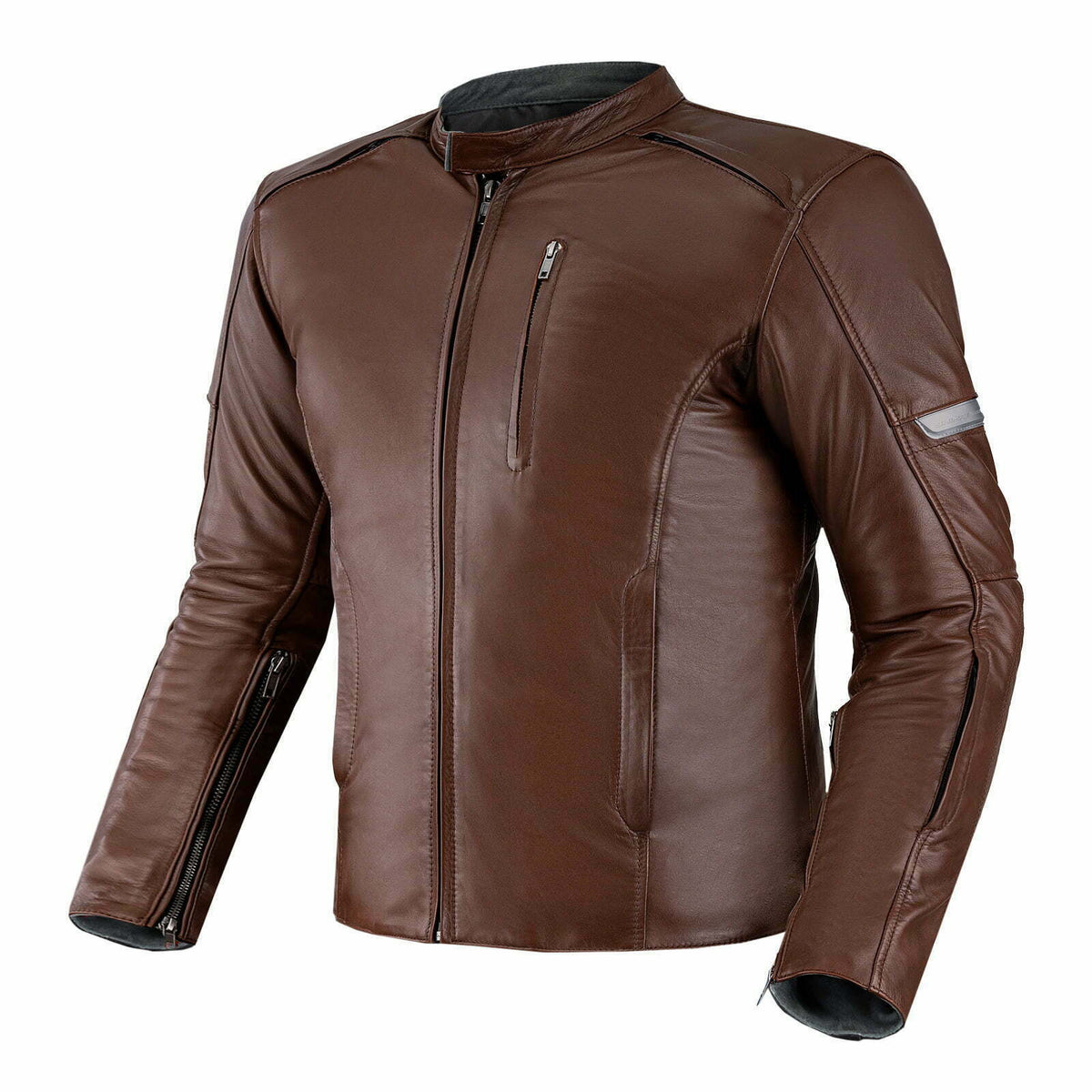 Hima MC-Lether Jacket Hunter + 2.0 Brown