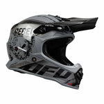 UFO Barn Cross MC Helmet Rebel Metal