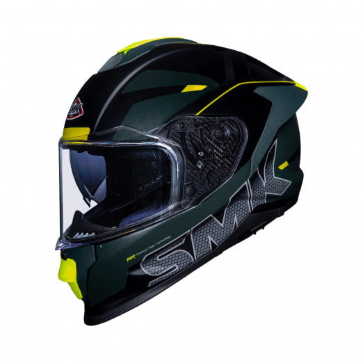SMK Integral Mc-Helmet Titan Firefly Black 