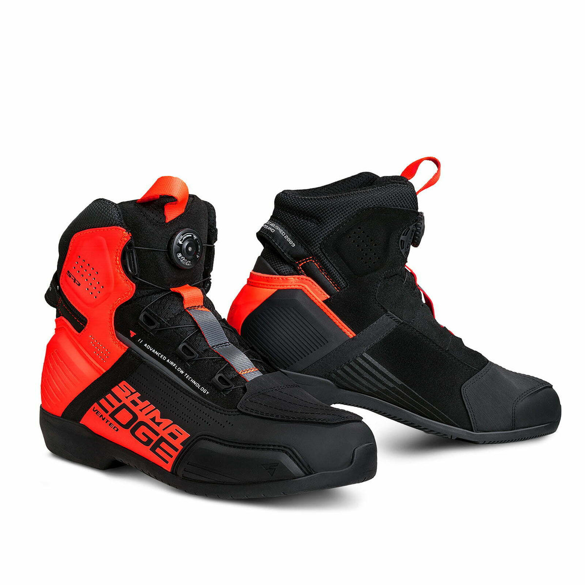 Shima mc-shoes bord ventilateur noir / rouge