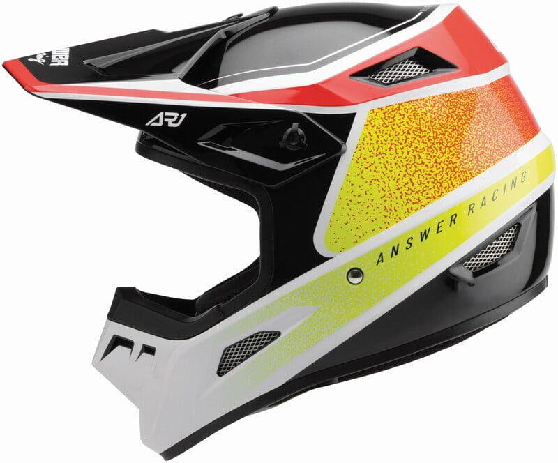 Réponse Cross MC Casque AR1 vivd noir / grippe