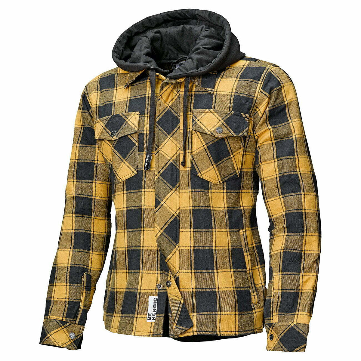 Tenu Kevlar MC Shirt Lumberjack II noir / jaune