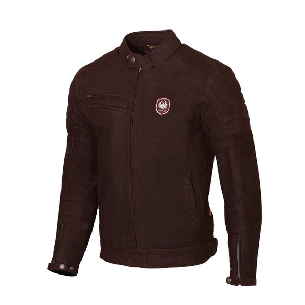 Veste en cuir Merlin Alton II Brown
