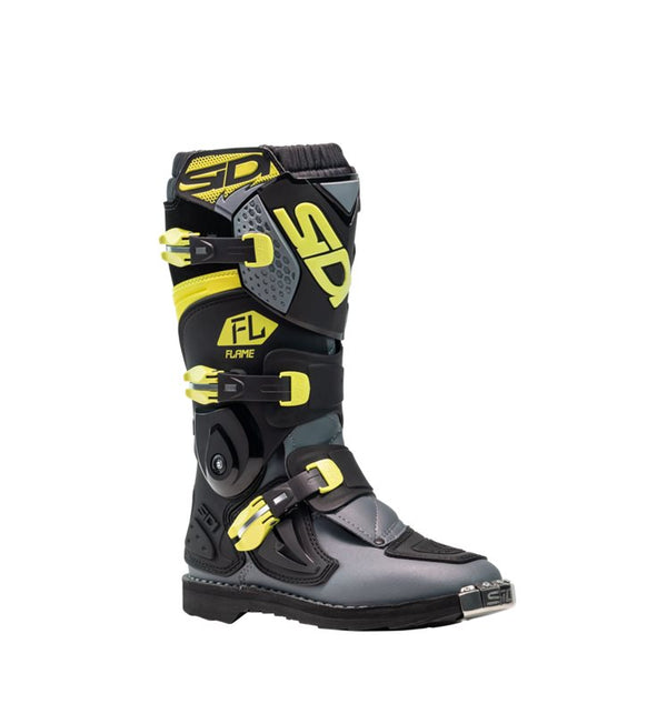 Sidi Kids MC Boots Flame Black / Lime