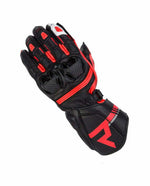 Rebelhorn Women Mc-Gloves St Long Black / Red