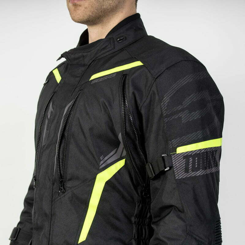 Ozone Textile MC-Jacket Tour III noir / grippe