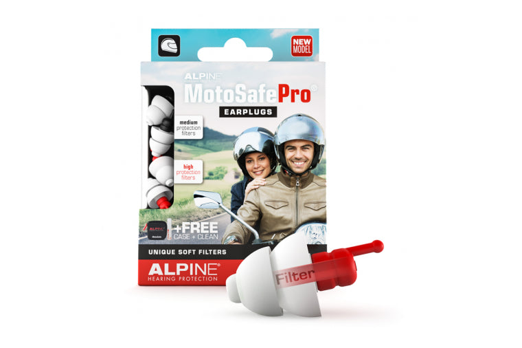 Plugs d'oreille alpine Motosafe Pro