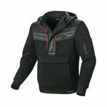 Macna Kevlar Mc-Hoodie Aron Black