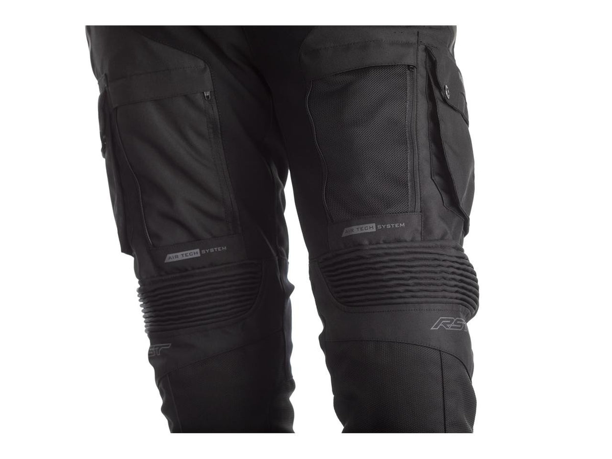 RST TEXTILE MC-PANT ADVENTION-X BLACK