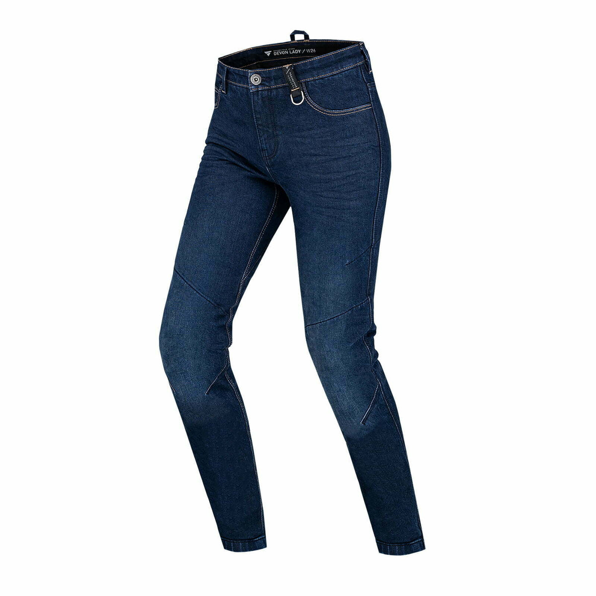 Shima Lady Kevlar Mc-Jeans Devon Bleu foncé