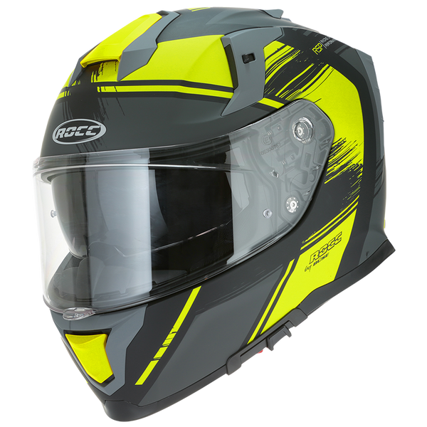 ROCC 341 Casque MC intégral noir / grippe