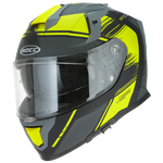 ROCC 341 Casque MC intégral noir / grippe