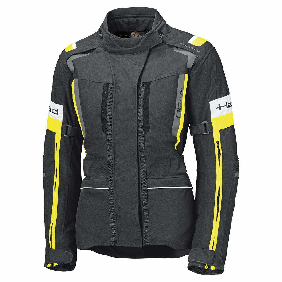 Veste textile des femmes tenue 4-Tour II noir / grippe