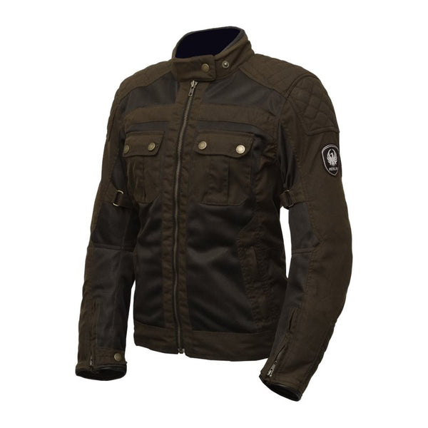 Veste de cire Lady Merlin Shenstone Cotec Olive