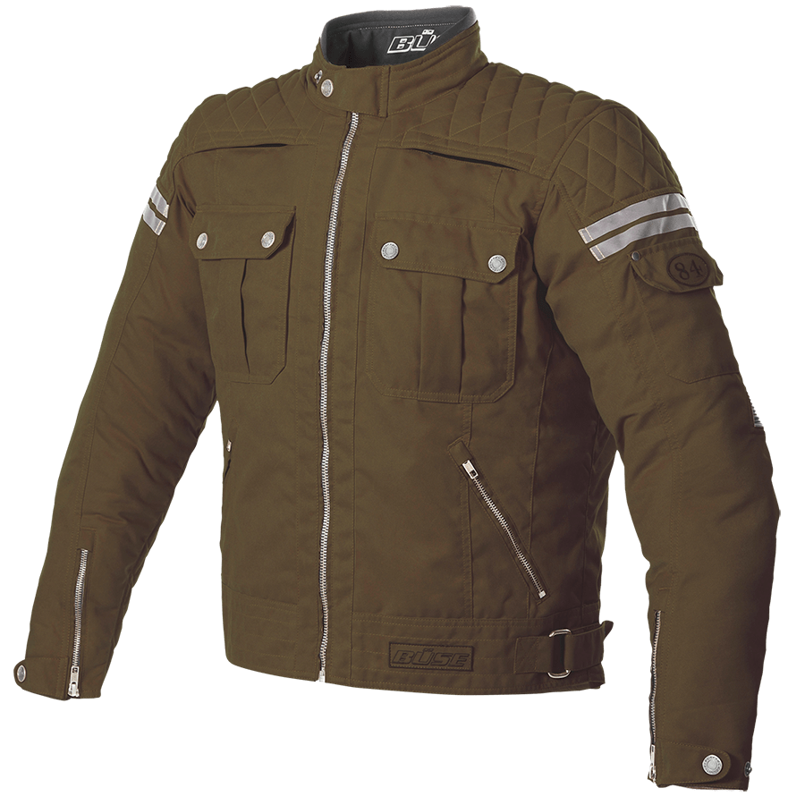 Veste textile büse blackpool olive