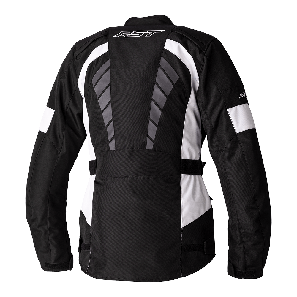 RST DAMES TEXTILE MC JACKE ALPHA 5 NOIR / BLANC