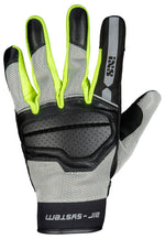 IXS MC Gloves Evo Air Gray /Flu