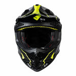 Casque de MC CROSS MC Black / grippe intrépide