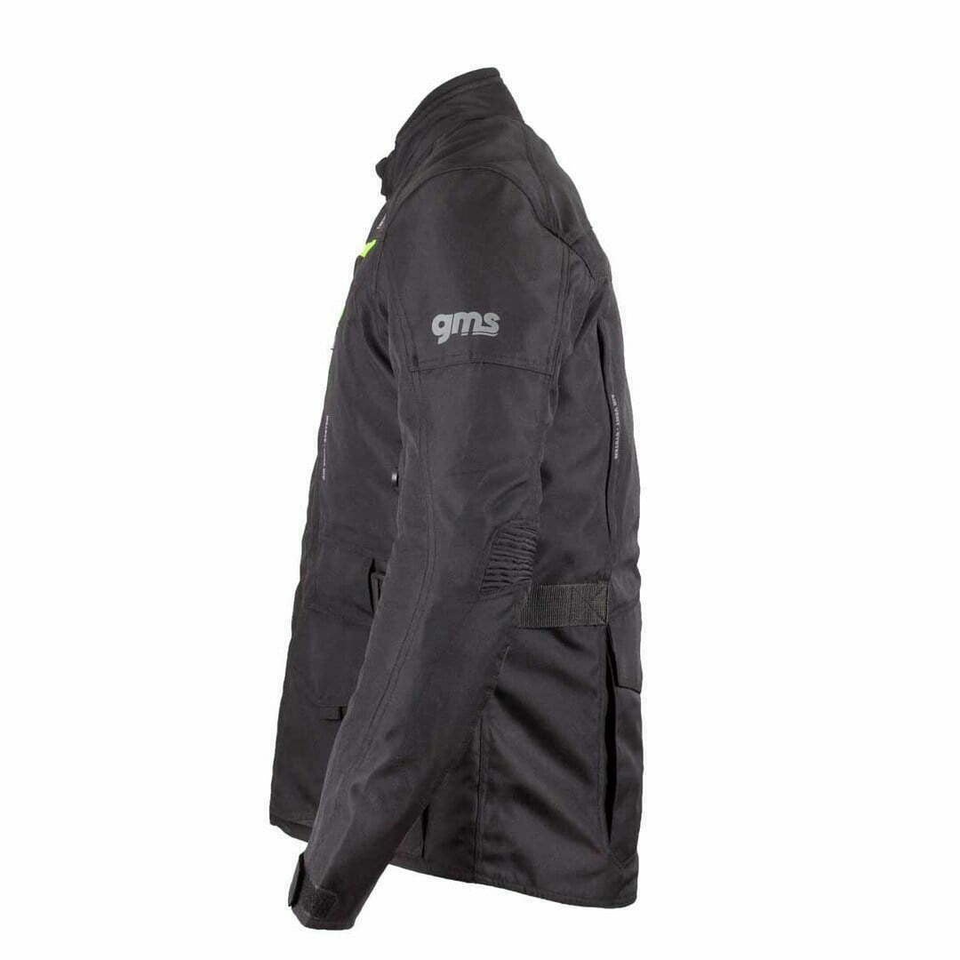 GMS Textile MC Jacket Gear Black / Flux